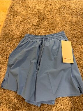 lululemon athletica Light Blue Athletic Shorts
